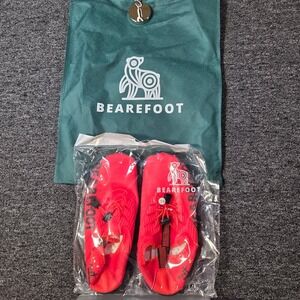 Bearefoot Ursus Training Shoe Unisex Size 39 Red Barefoot Minimalist Gym